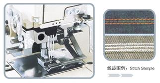 三針雙線鏈?zhǔn)今揎椏p紉機(jī)PZ-8403PSM